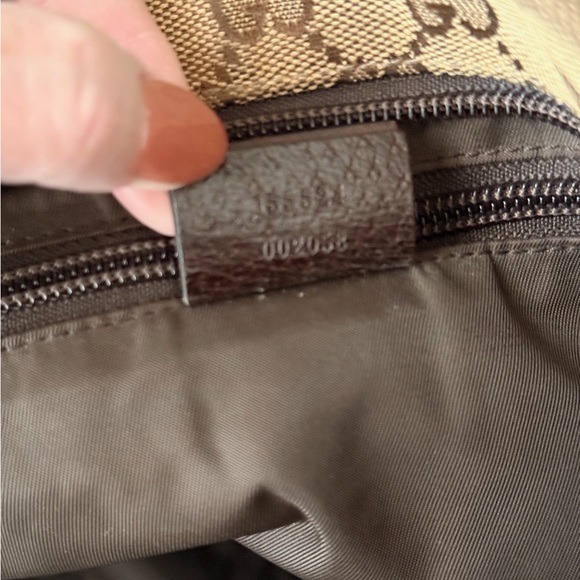 Gucci Monogram Beige and Brown Tote Bag or Diaper Bag Authentic - Picture 9 of 10